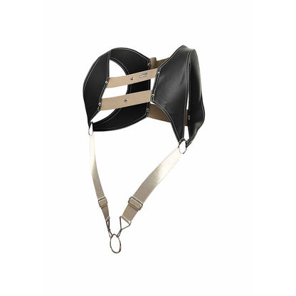 MOB - DNGEON HARNESS WITH GOLDEN PENIS RING ONE SIZE - My naughty haven #