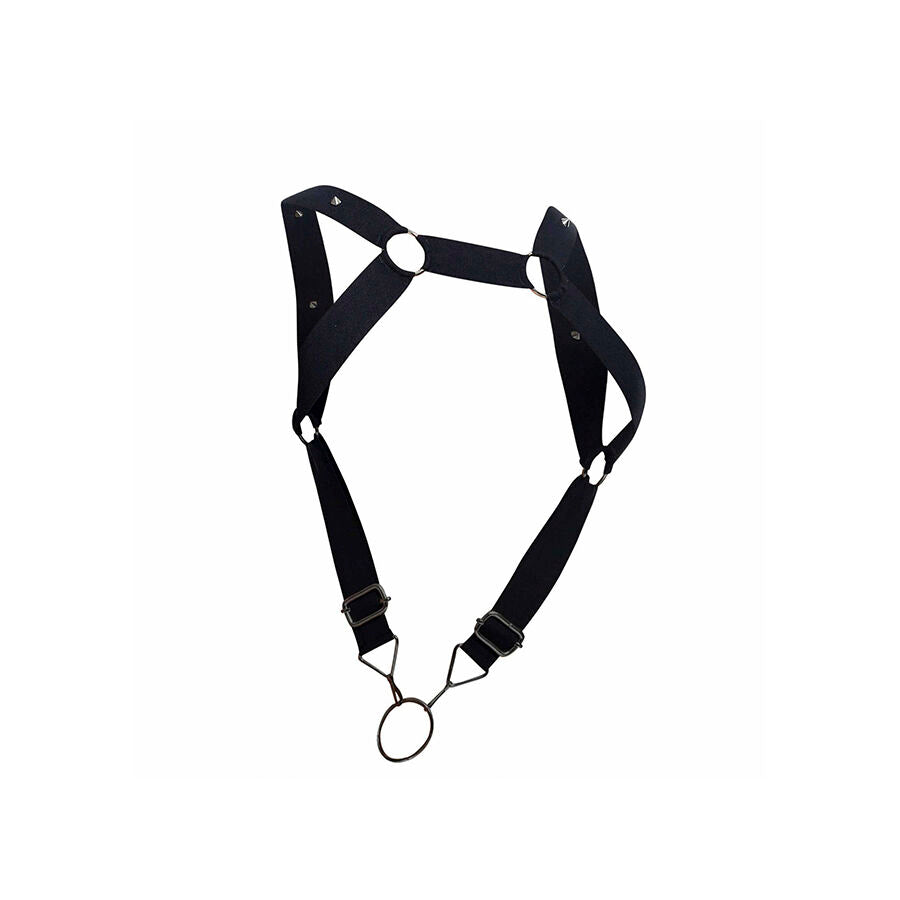 MOB - DNGEON HARNESS WITH STRAIGHT BACK BLACK ONE SIZE - My naughty haven #