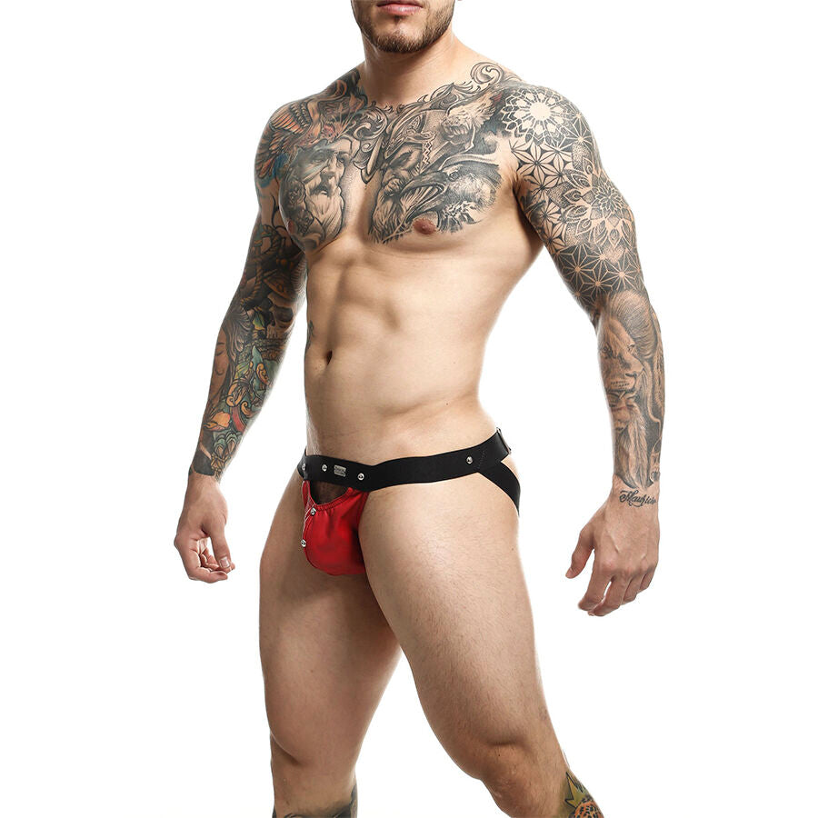 MOB - DNGEON JOCKSTRAP ATHLETE RED ONE SIZE - My naughty haven #