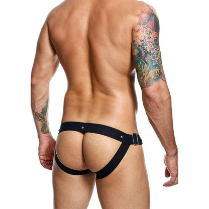 MOB - DNGEON JOCKSTRAP BLACK PRESSURE ONE SIZE - My naughty haven #