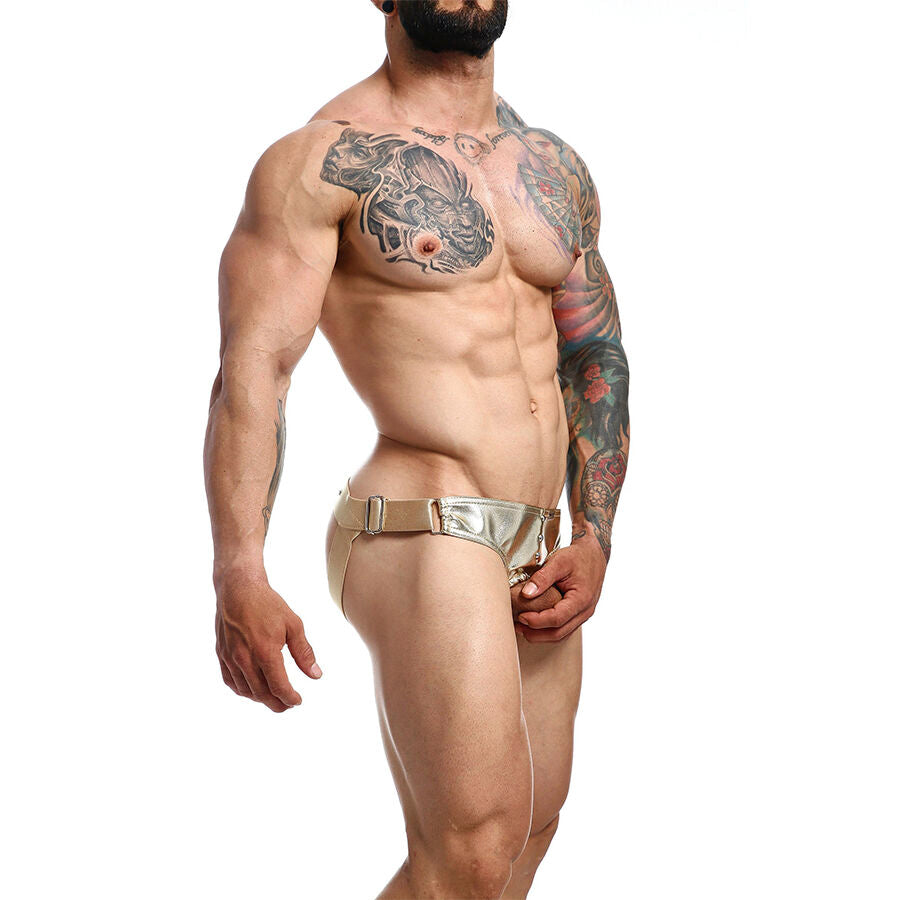 MOB - DNGEON JOCKSTRAP GOLDEN COCK RING ONE SIZE - My naughty haven #