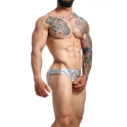 MOB - DNGEON JOCKSTRAP SILVER COCK RING ONE SIZE - My naughty haven #