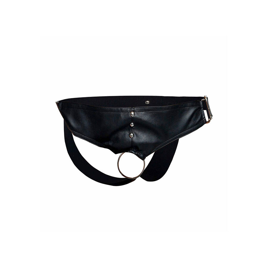MOB - DNGEON JOCKSTRAP WITH COCK RING ONE SIZE - My naughty haven #