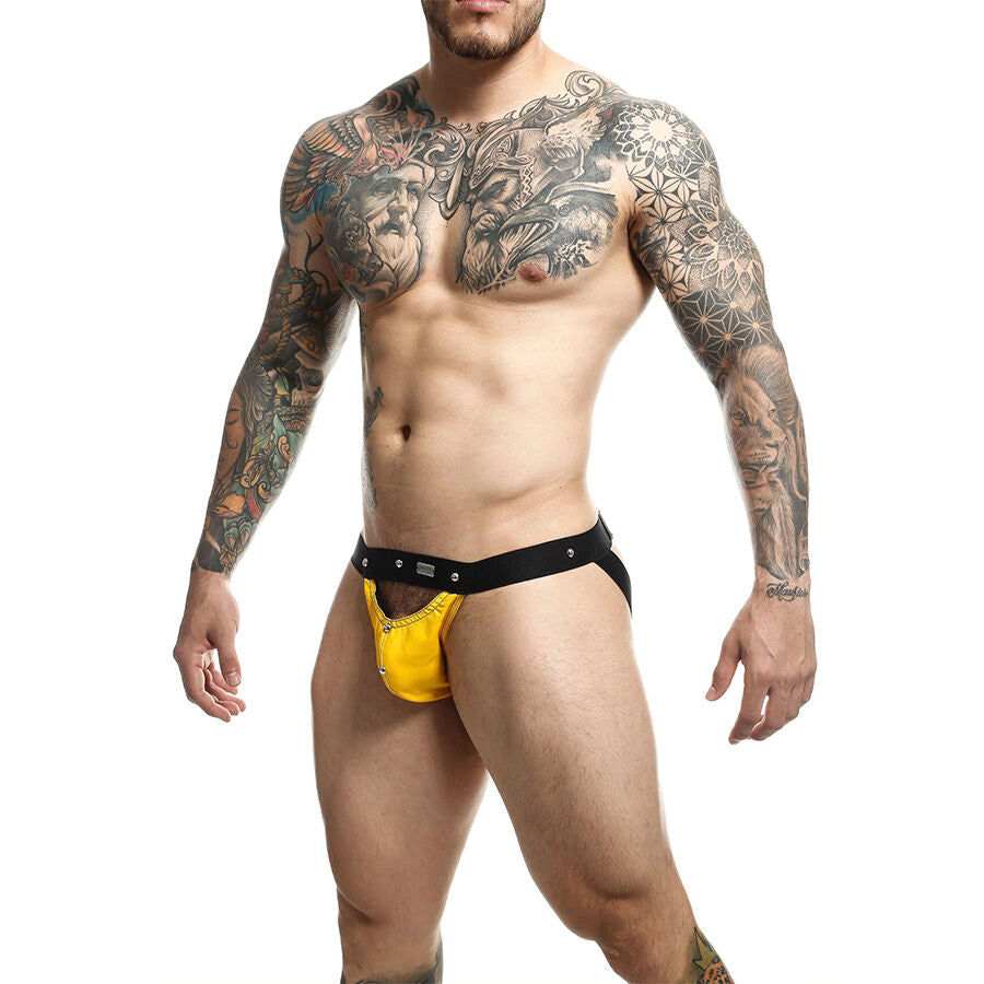 MOB - DNGEON JOCKSTRAP YELLOW SPORTSMAN ONE SIZE - My naughty haven #