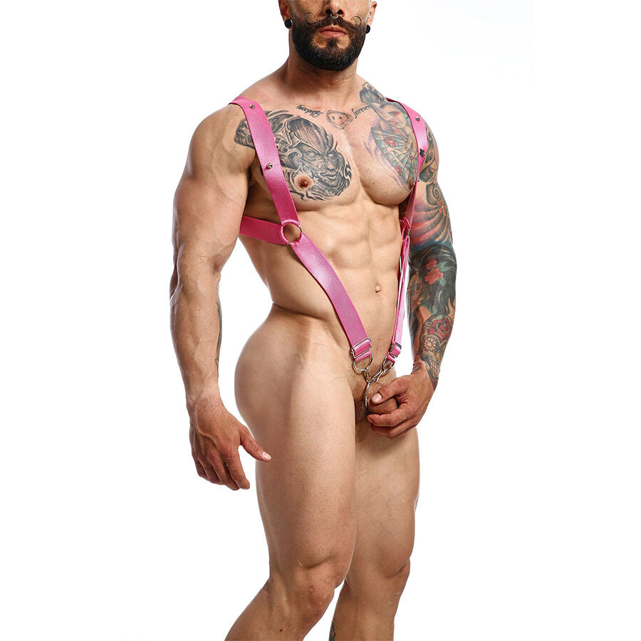 MOB - DNGEON PINK STRAIGHT HARNESS ONE SIZE - My naughty haven #