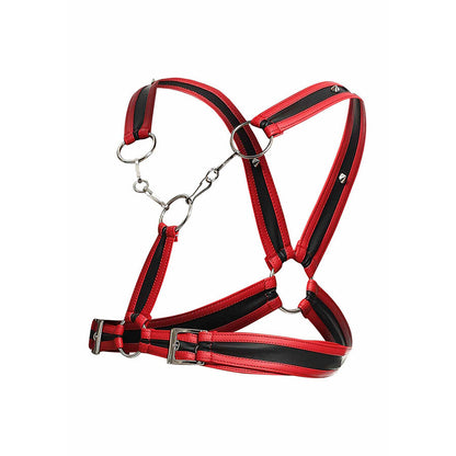 MOB - DNGEON RED HARNESS WITH CHAINS ONE SIZE - My naughty haven #