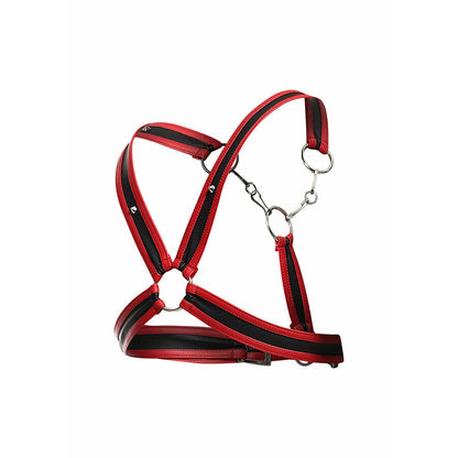 MOB - DNGEON RED HARNESS WITH CHAINS ONE SIZE - My naughty haven #