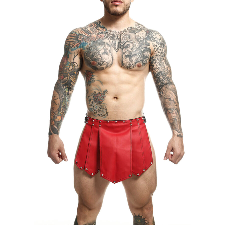MOB - DNGEON RED ROMANDA SKIRT ONE SIZE - My naughty haven #