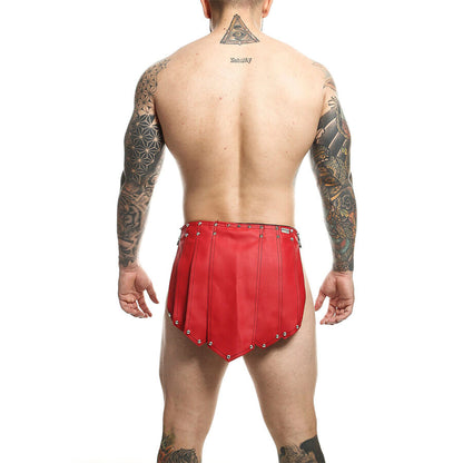 MOB - DNGEON RED ROMANDA SKIRT ONE SIZE - My naughty haven #