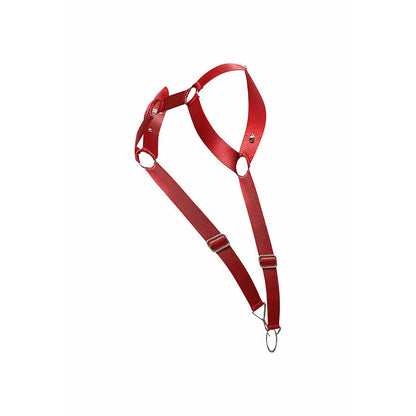 MOB - DNGEON RED STRAIGHT BACK HARNESS ONE SIZE - My naughty haven #