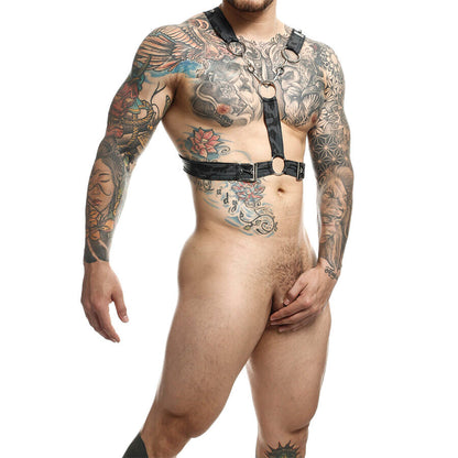 MOB - DNGEON SILVER HARNESS WITH CHAINS ONE SIZE - My naughty haven #