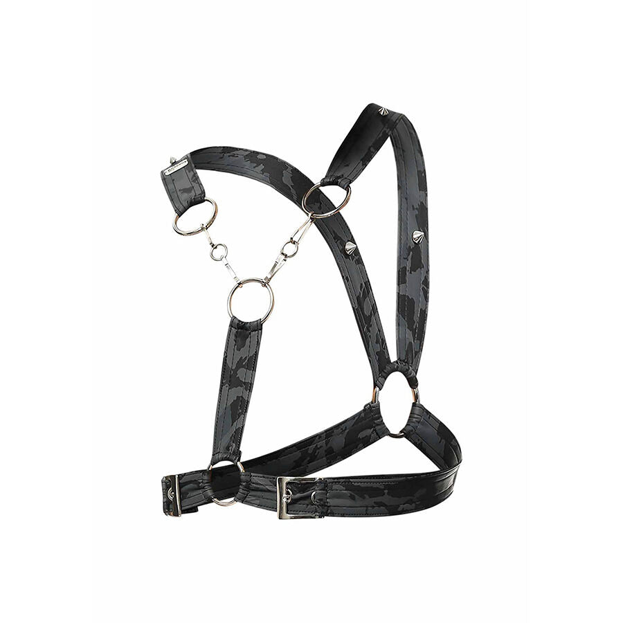 MOB - DNGEON SILVER HARNESS WITH CHAINS ONE SIZE - My naughty haven #