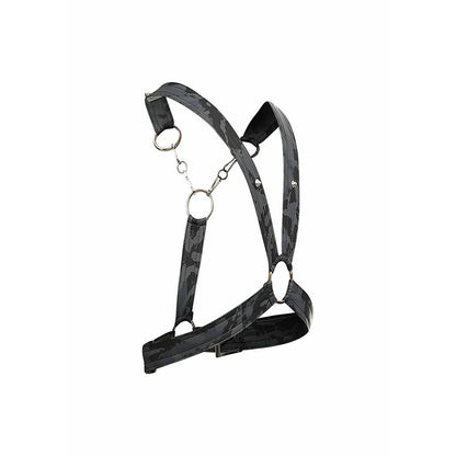 MOB - DNGEON SILVER HARNESS WITH CHAINS ONE SIZE - My naughty haven #