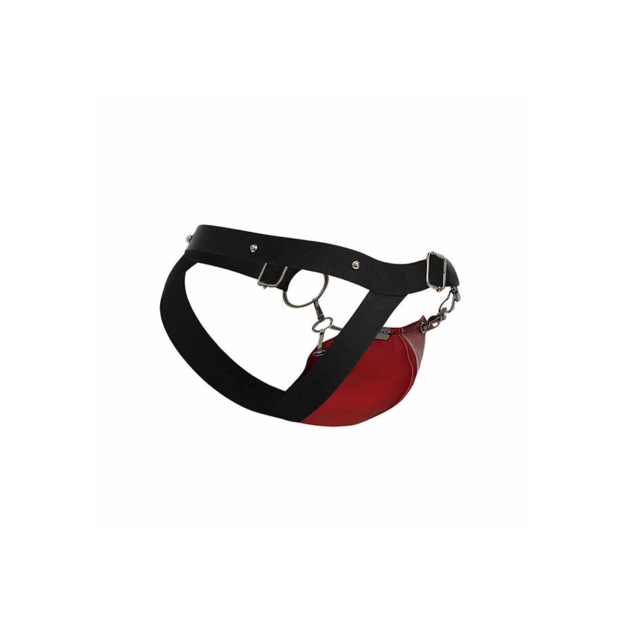MOB - DNGEON SNAP JOCKSTRAP RED ONE SIZE - My naughty haven #