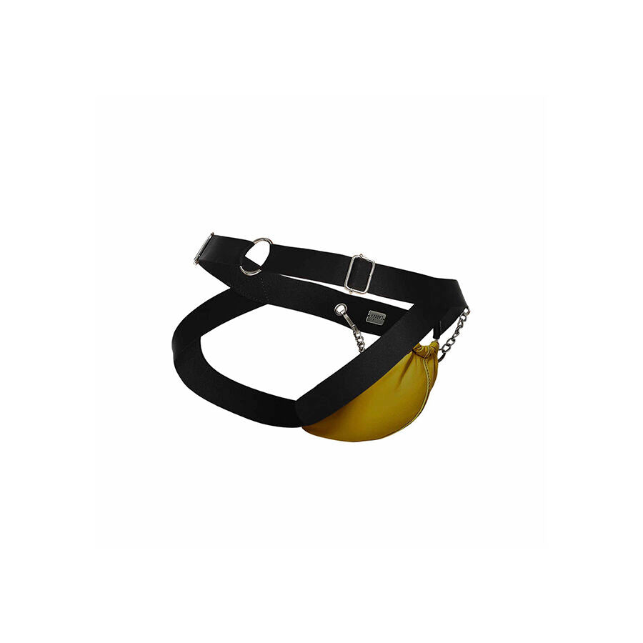 MOB - DNGEON YELLOW JOCKSTRAP WITH CHAINS ONE SIZE - My naughty haven #