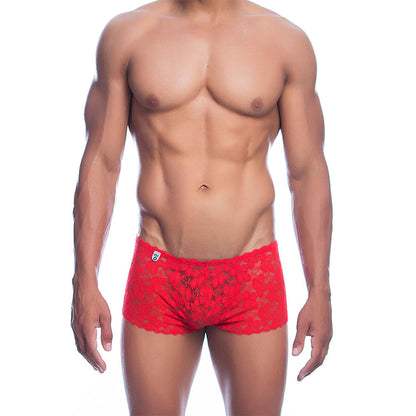 MOB - RED LACE BOXER SIZE L/XL - My naughty haven #