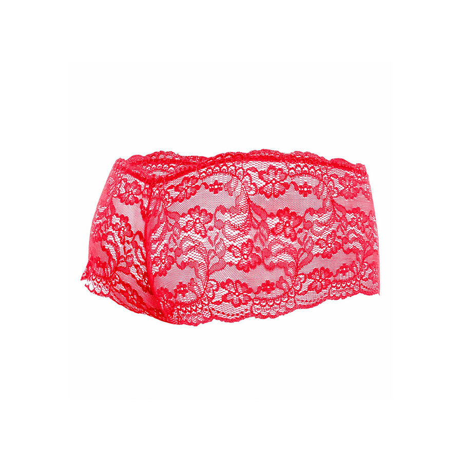 MOB - RED LACE BOXER SIZE L/XL - My naughty haven #