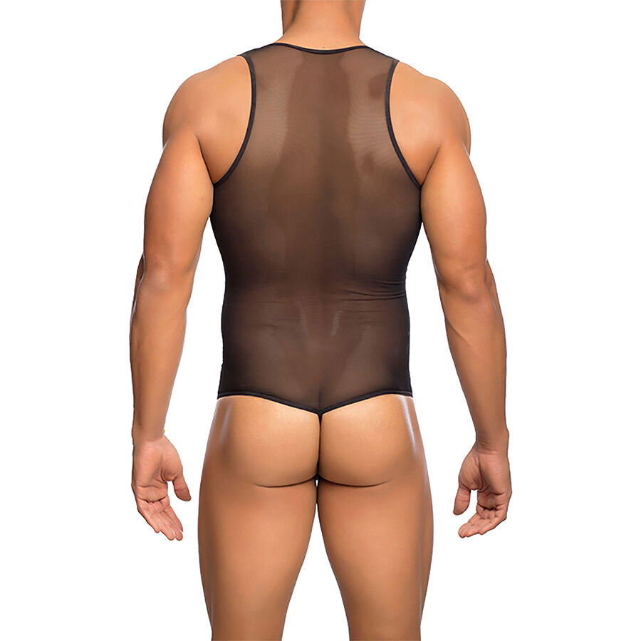 MOB - TRANSPARENT BLACK BODYSHEER SIZE L/XL - My naughty haven #