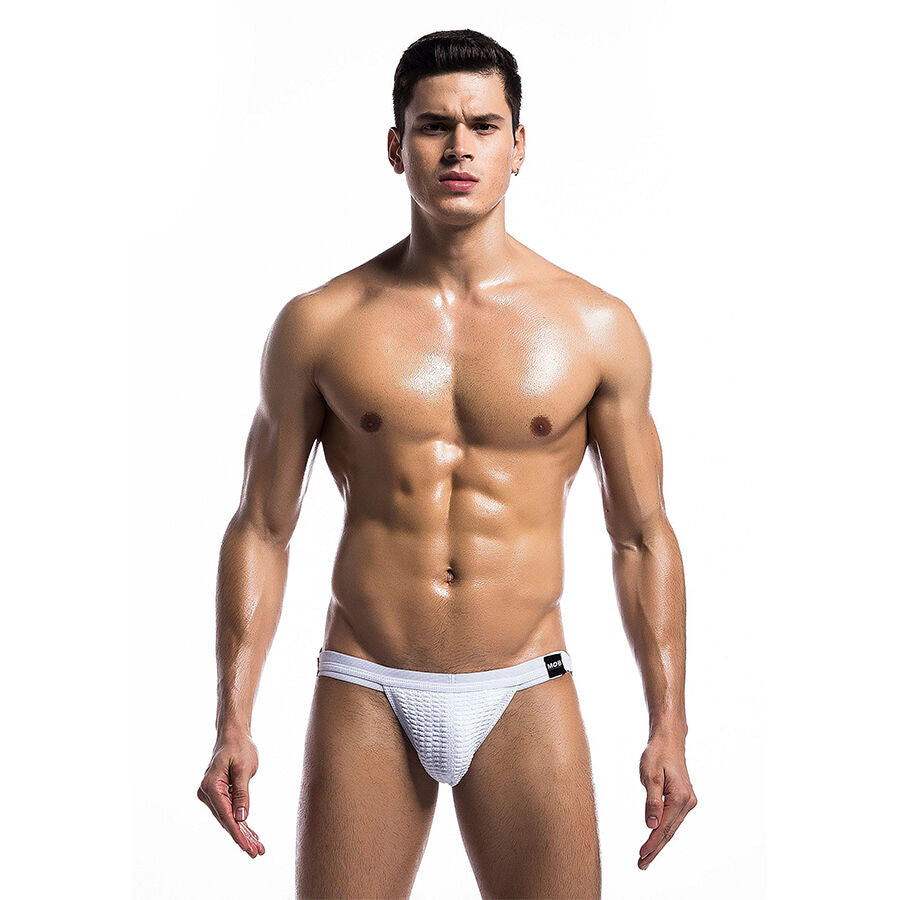 MOB - WHITE FETISH JOCKSTRAP SWIMSUIT SIZE L - My naughty haven #