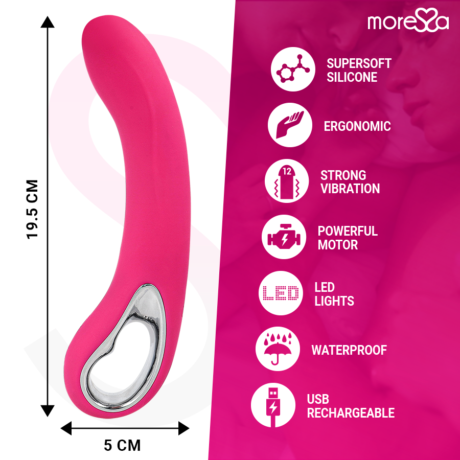 MORESSA - NELSON PREMIUM SILICONE RECHARGEABLE - My naughty haven #