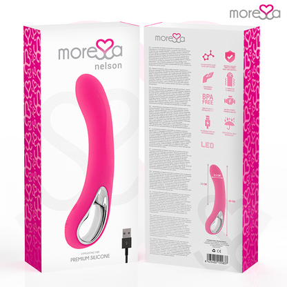 MORESSA - NELSON PREMIUM SILICONE RECHARGEABLE - My naughty haven #