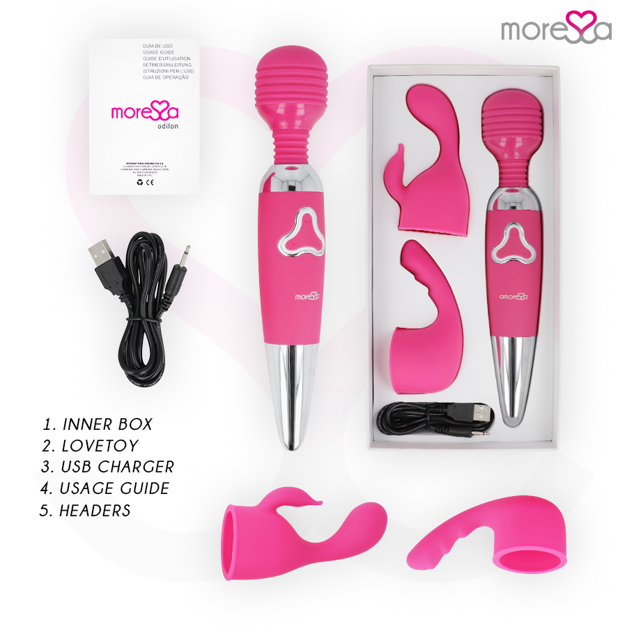 MORESSA - ODILON PREMIUM SILICONE RECHARGEABLE - My naughty haven #