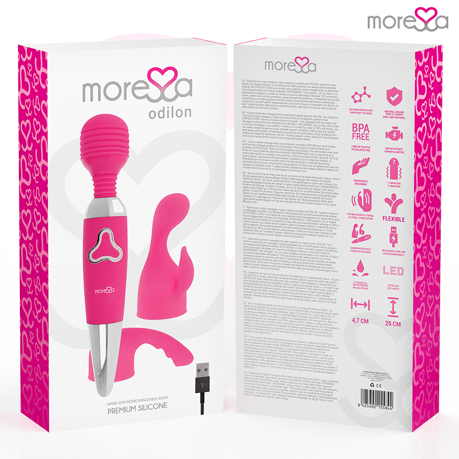 MORESSA - ODILON PREMIUM SILICONE RECHARGEABLE - My naughty haven #