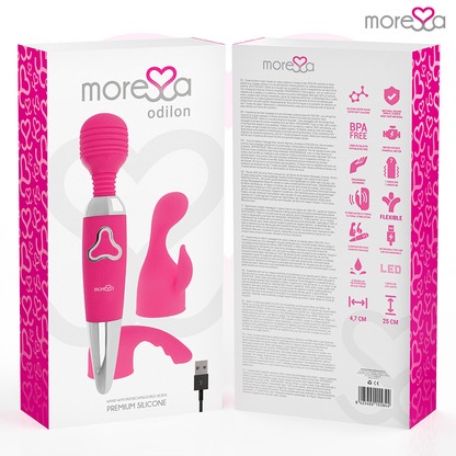 MORESSA - ODILON PREMIUM SILICONE RECHARGEABLE - My naughty haven #