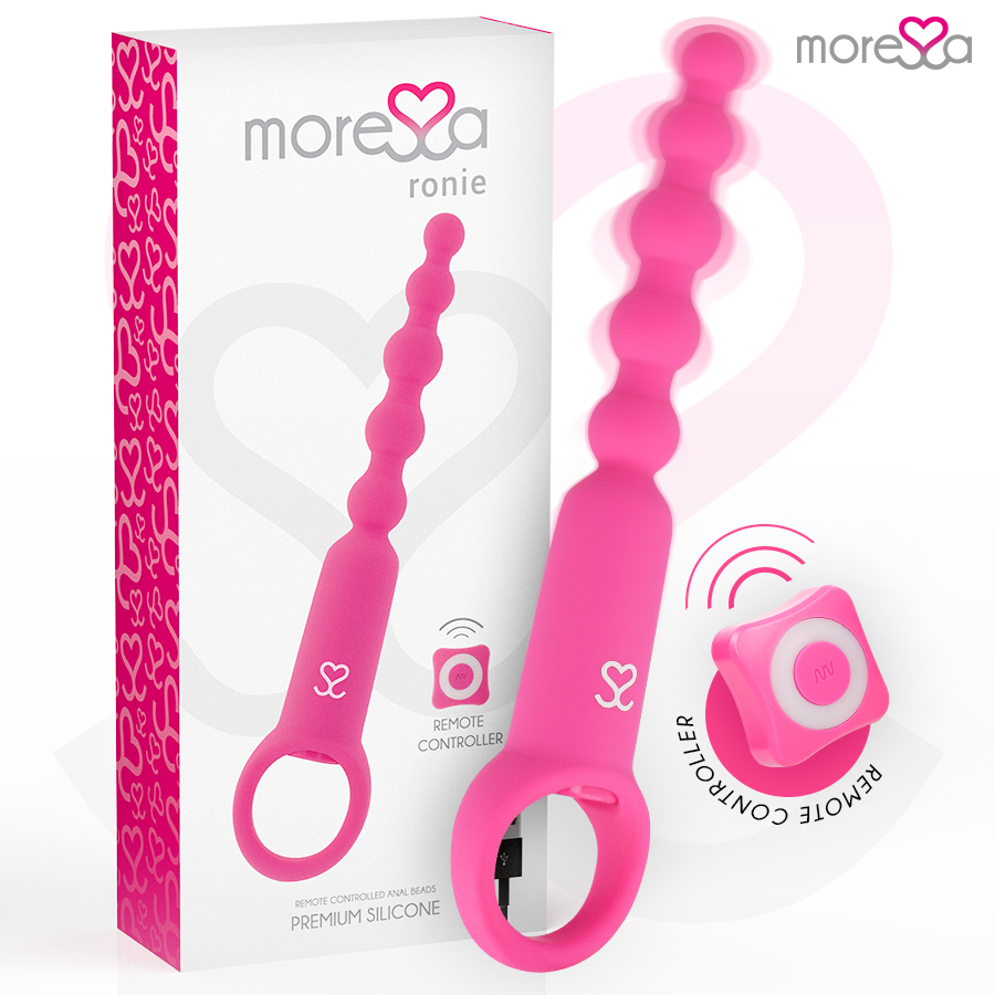 MORESSA - RONIE REMOTE CONTROL ANAL PLEASURE PINK - My naughty haven #