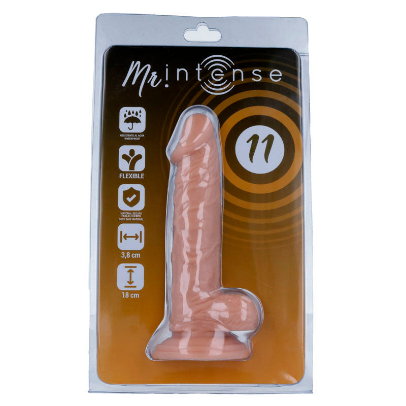 MR INTENSE - 11 REALISTIC COCK 18 CM -O- 3.8 CM - My naughty haven #