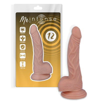 MR INTENSE - 12 REALISTIC COCK 18.2 CM -O- 2.5 CM - My naughty haven #