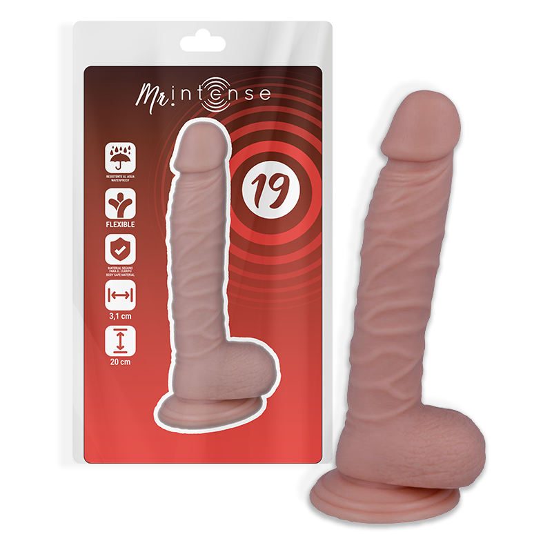 MR INTENSE - 19 REALISTIC COCK 20 CM -O- 3.1 CM - My naughty haven #