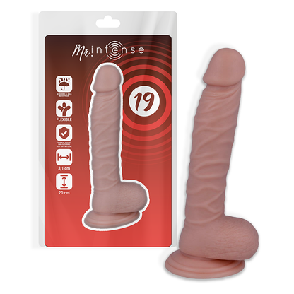 MR INTENSE - 19 REALISTIC COCK 20 CM -O- 3.1 CM - My naughty haven #