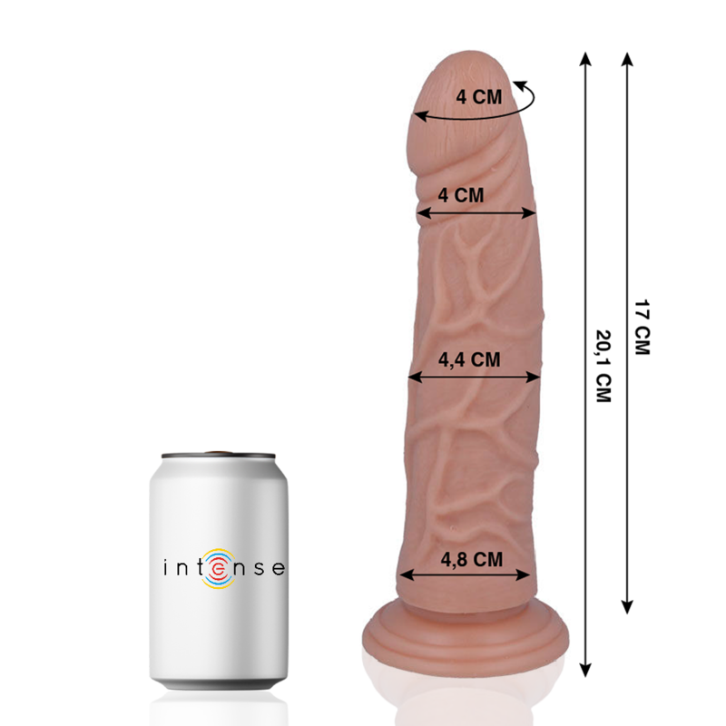 MR INTENSE - 22 REALISTIC COCK 20.1 CM -O- 4.4 CM - My naughty haven #