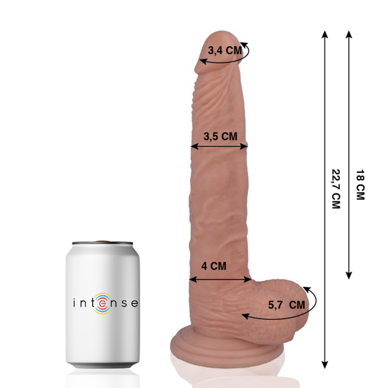 MR INTENSE - 29 REALISTIC COCK 22.7 CM -O- 3.5 CM - My naughty haven #