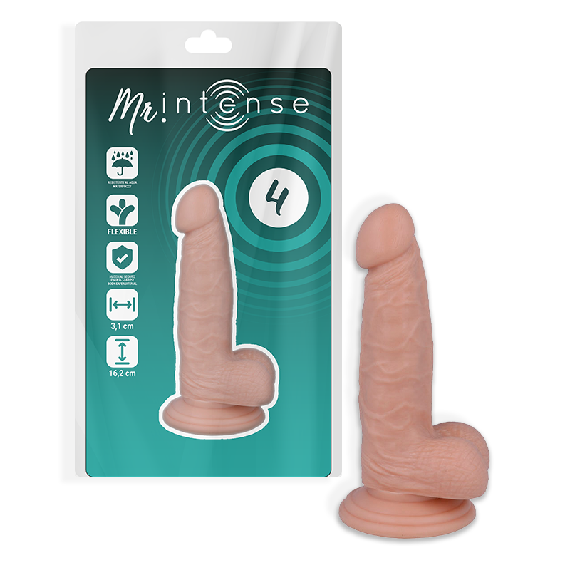 MR INTENSE - 4 REALISTIC COCK 16.2 CM -O- 3.1 CM - My naughty haven #
