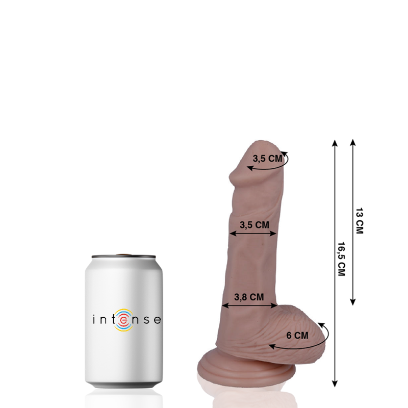 MR INTENSE - 5 REALISTIC COCK 16.5 CM -O- 3.5 CM - My naughty haven #