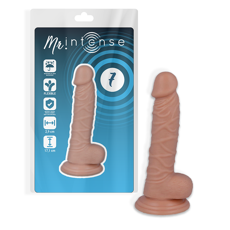 MR INTENSE - 7 REALISTIC COCK 17.1 CM -O- 2.9 CM - My naughty haven #