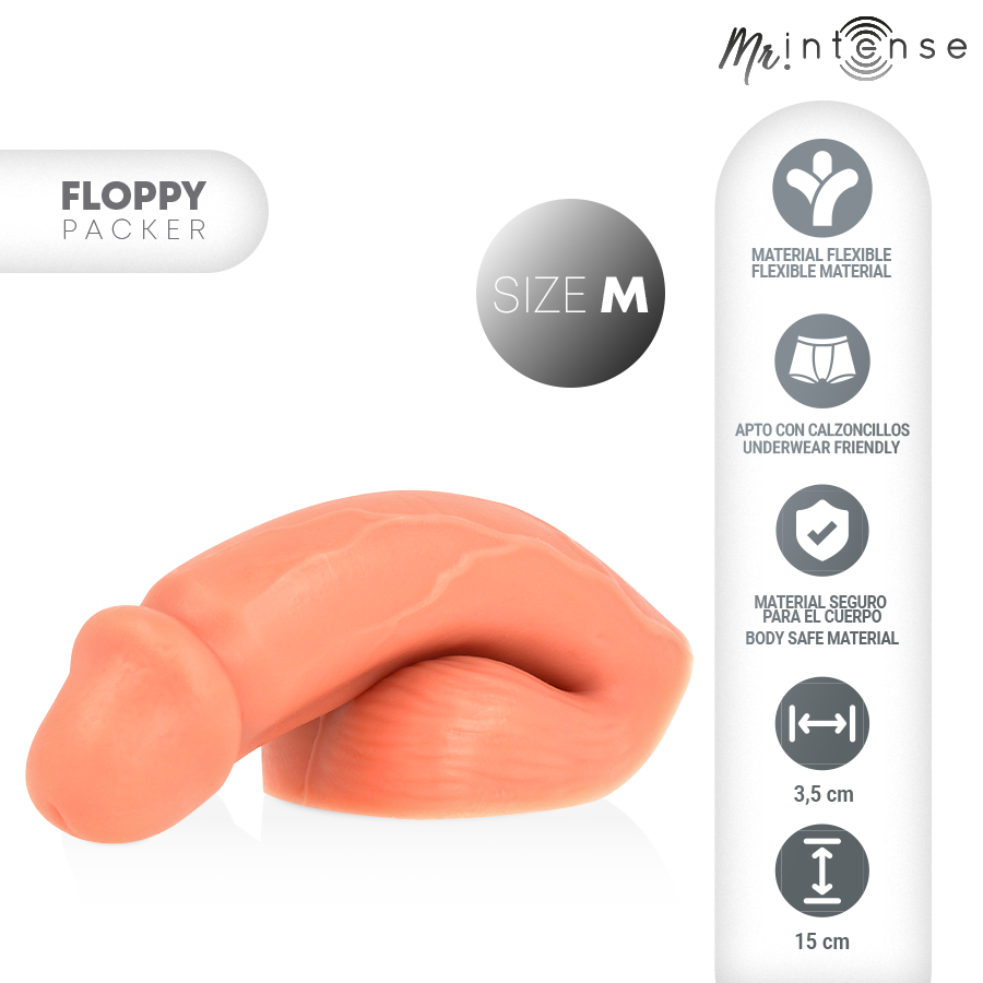 MR INTENSE - FLOPPY SIZE M REALISTIC PACKER - My naughty haven #