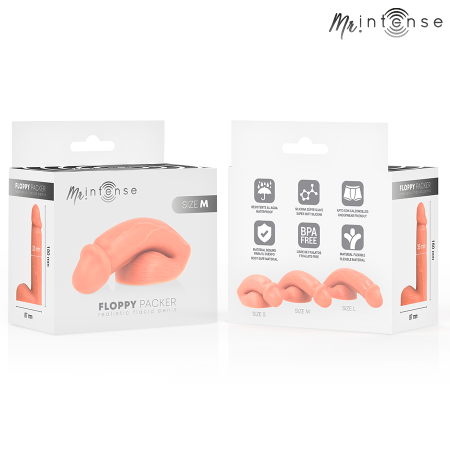 MR INTENSE - FLOPPY SIZE M REALISTIC PACKER - My naughty haven #