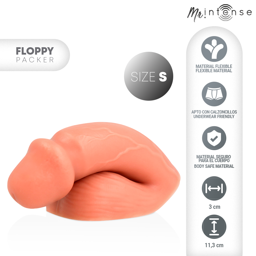 MR INTENSE - FLOPPY SIZE S REALISTIC PACKER - My naughty haven #
