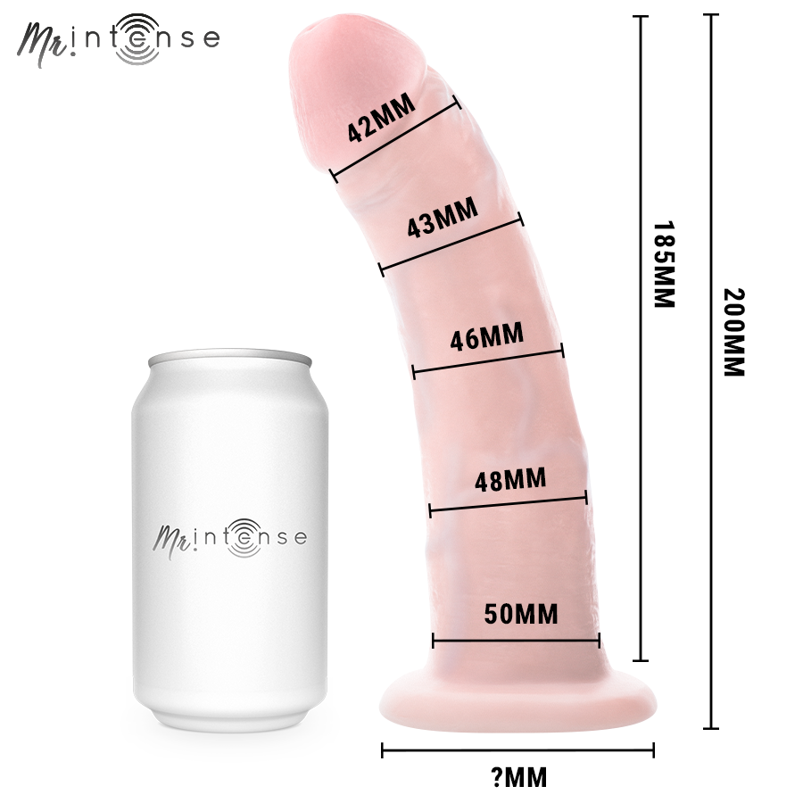 MR INTENSE - MEDIUM TERENCE DILDO 20 CM -Ø- 5 CM - My naughty haven #