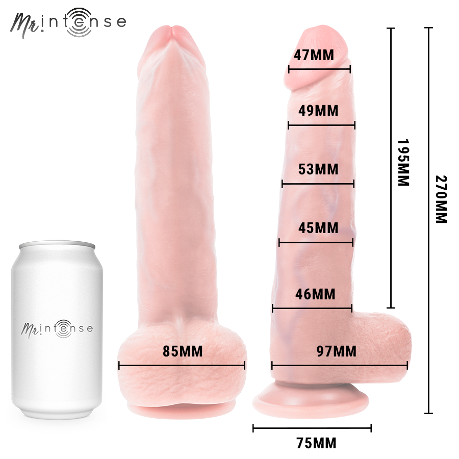 MR INTENSE - NEESON DILDO 27 CM -Ø- 5.6 CM - My naughty haven #