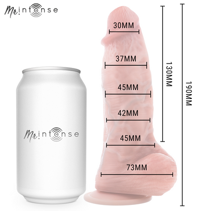 MR INTENSE - SMALL SPENCER SILICONE DILDO 19 CM -Ø- 4.5 CM - My naughty haven #
