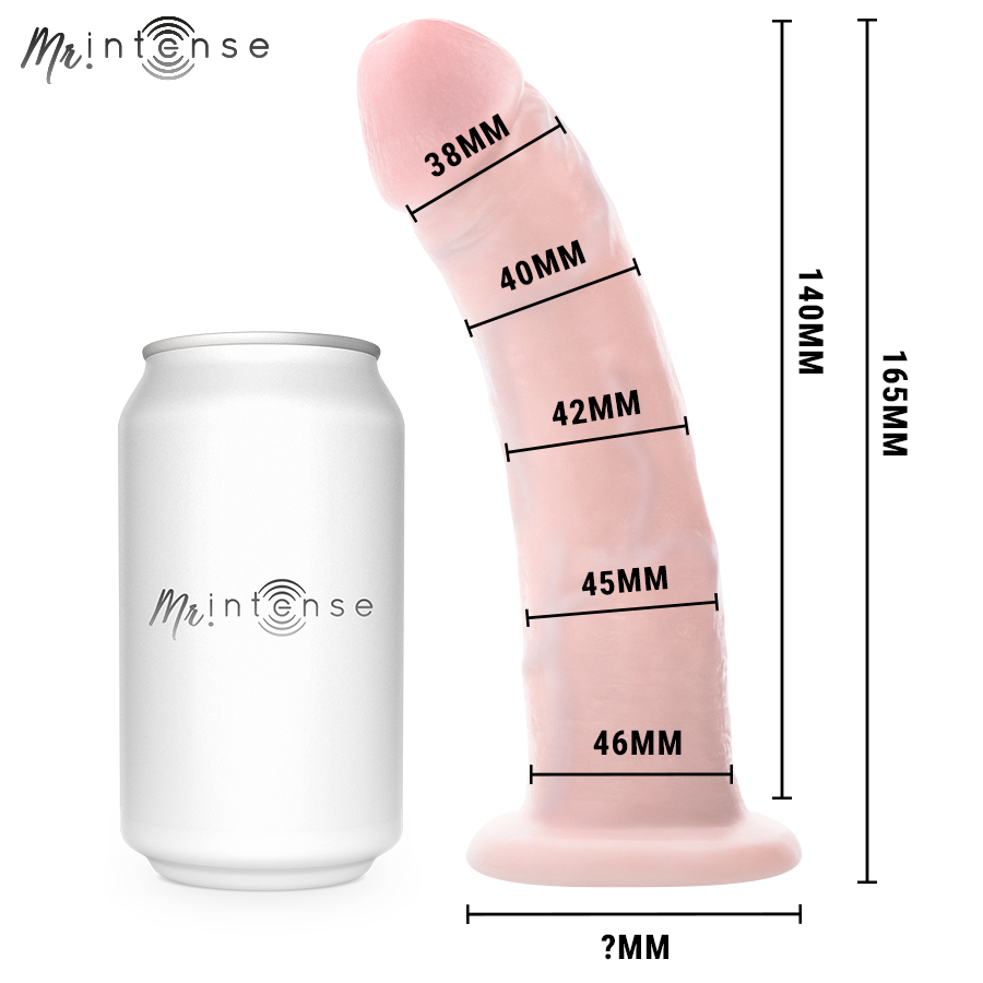 MR INTENSE - SMALL TERENCE DILDO 16.5 CM -Ø- 4.6 CM - My naughty haven #