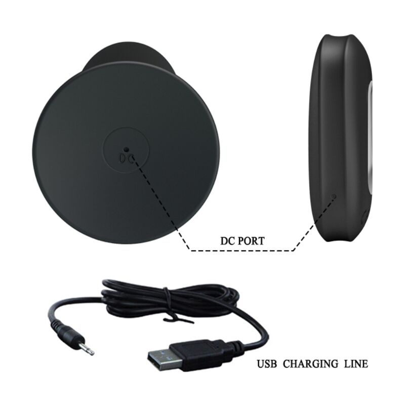 MR PLAY - ANAL PLUG WITH VIBRATION BLACK REMOTE CONTROL - My naughty haven #