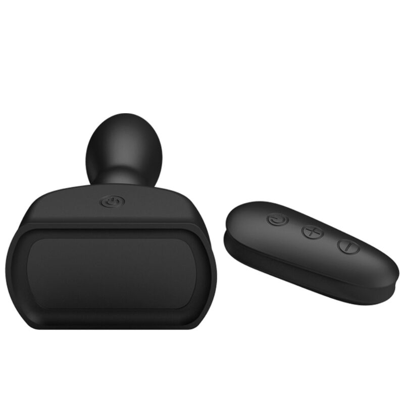 MR PLAY - BLACK INFLATABLE ANAL PLUG REMOTE CONTROL - My naughty haven #