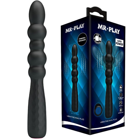MR PLAY - FLEXIBLE VIBRATING ANAL PLUG - My naughty haven #