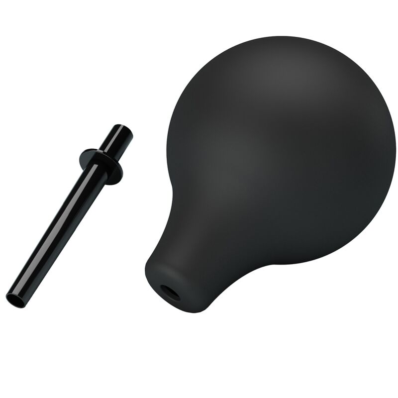 MR PLAY - PEAR ANAL SHOWER BLKB BLACK - My naughty haven #
