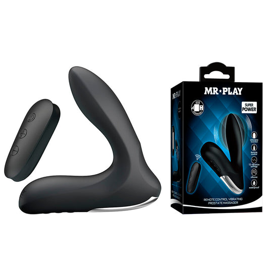 MR PLAY - PROSTATE MASSAGER WITH VIBRATION REMOTE CONTROL - My naughty haven #